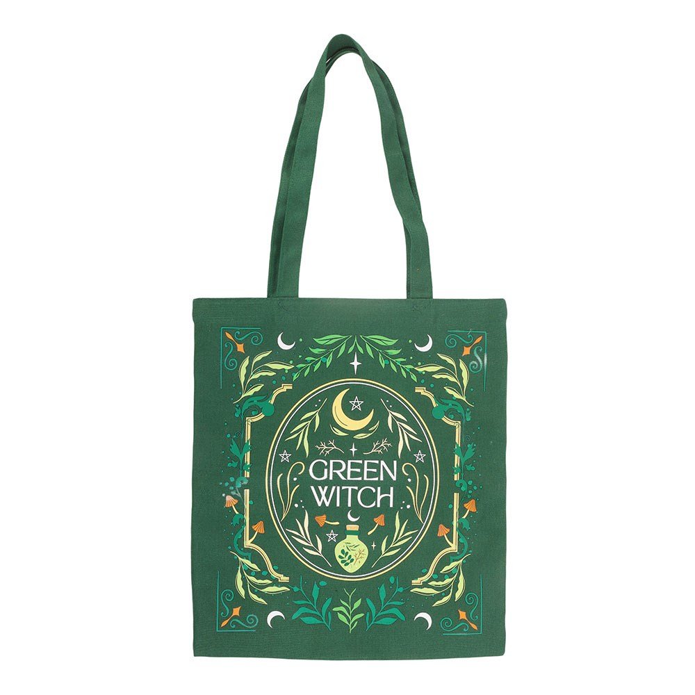 Something Different - Green Witch Tote bag - Groen